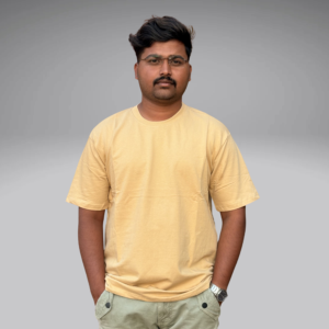 Oversized T Shirt Beige