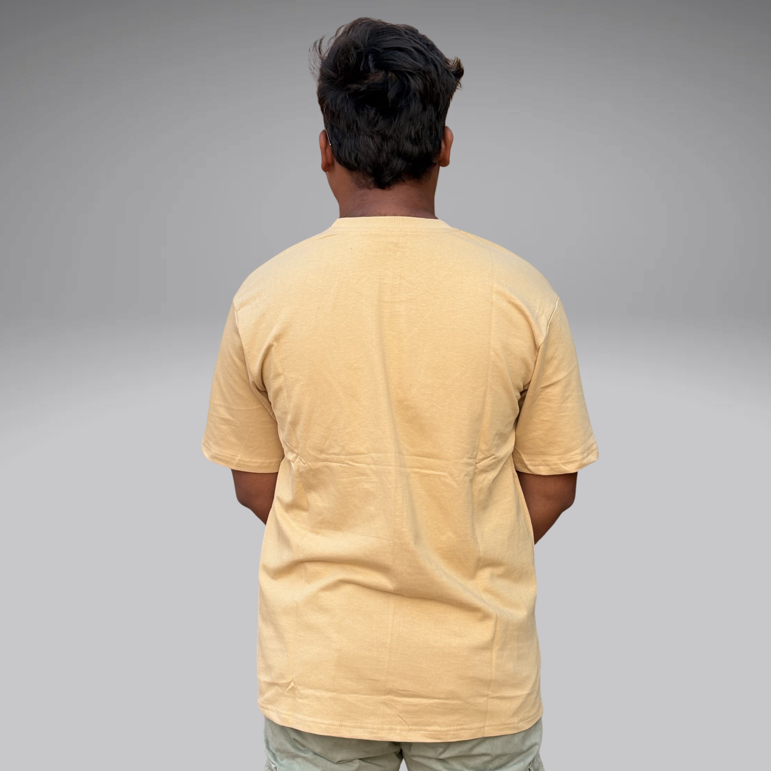 Oversized T Shirt Beige