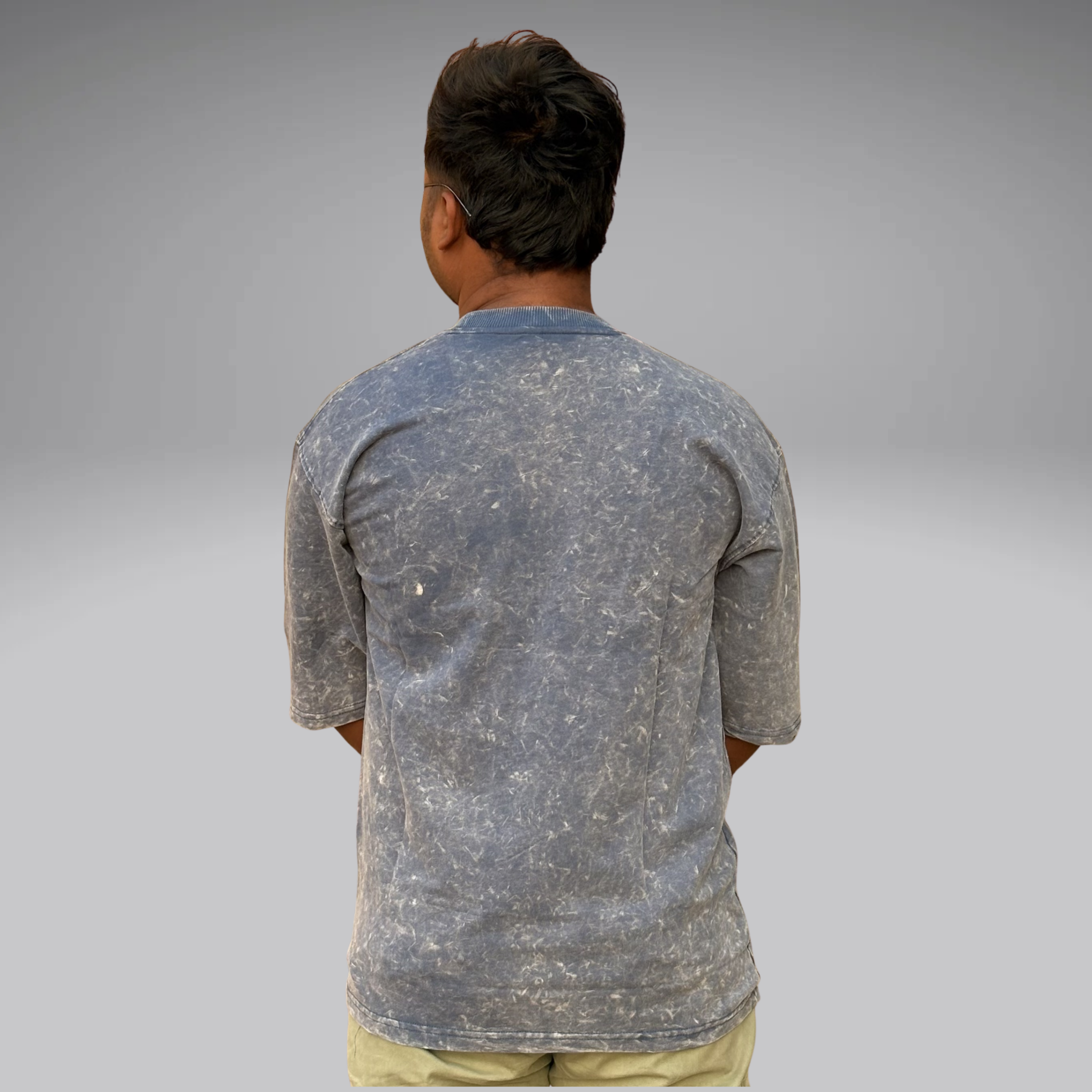 Vintage Blue Acid Wash