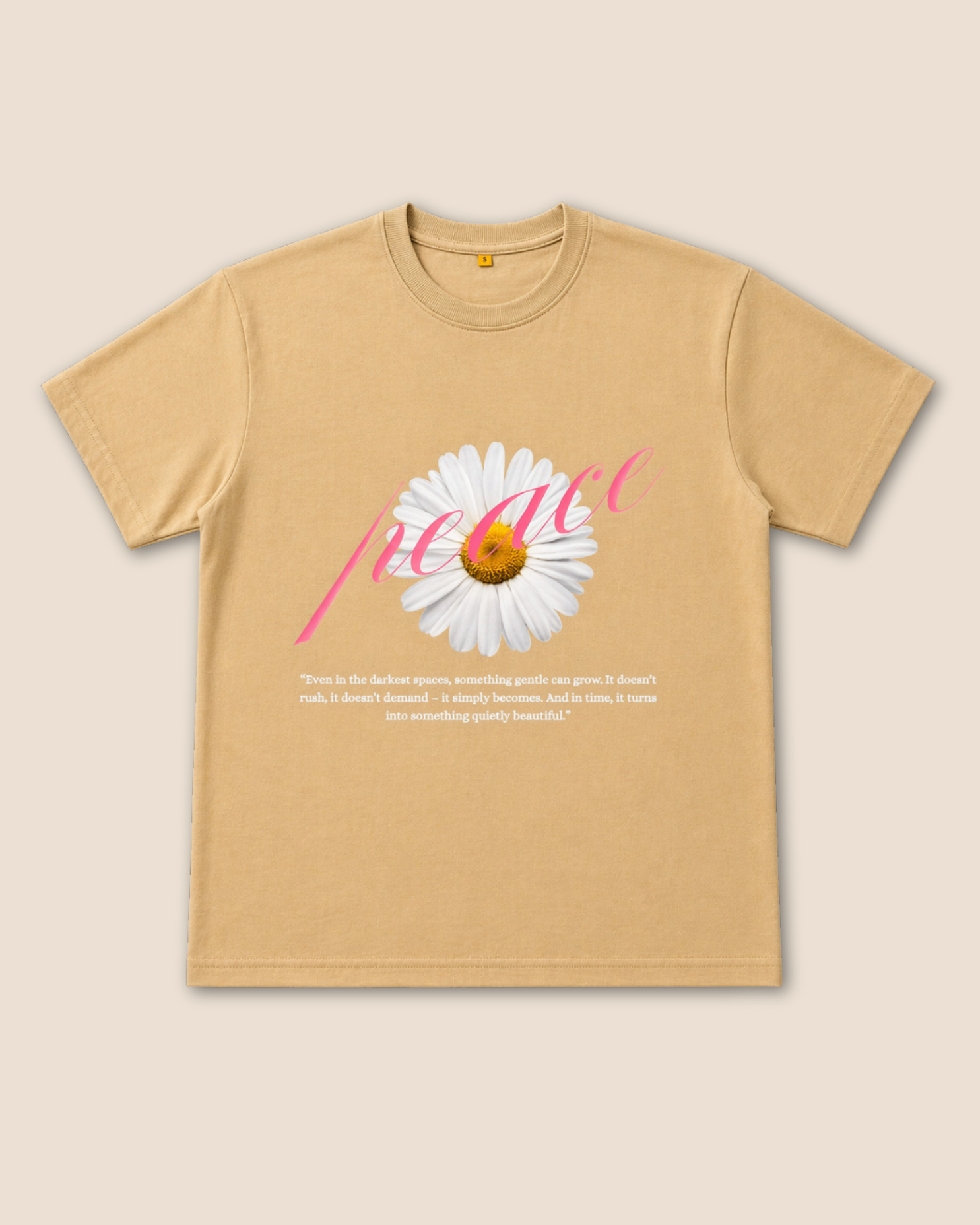 Peace Bloom Beige