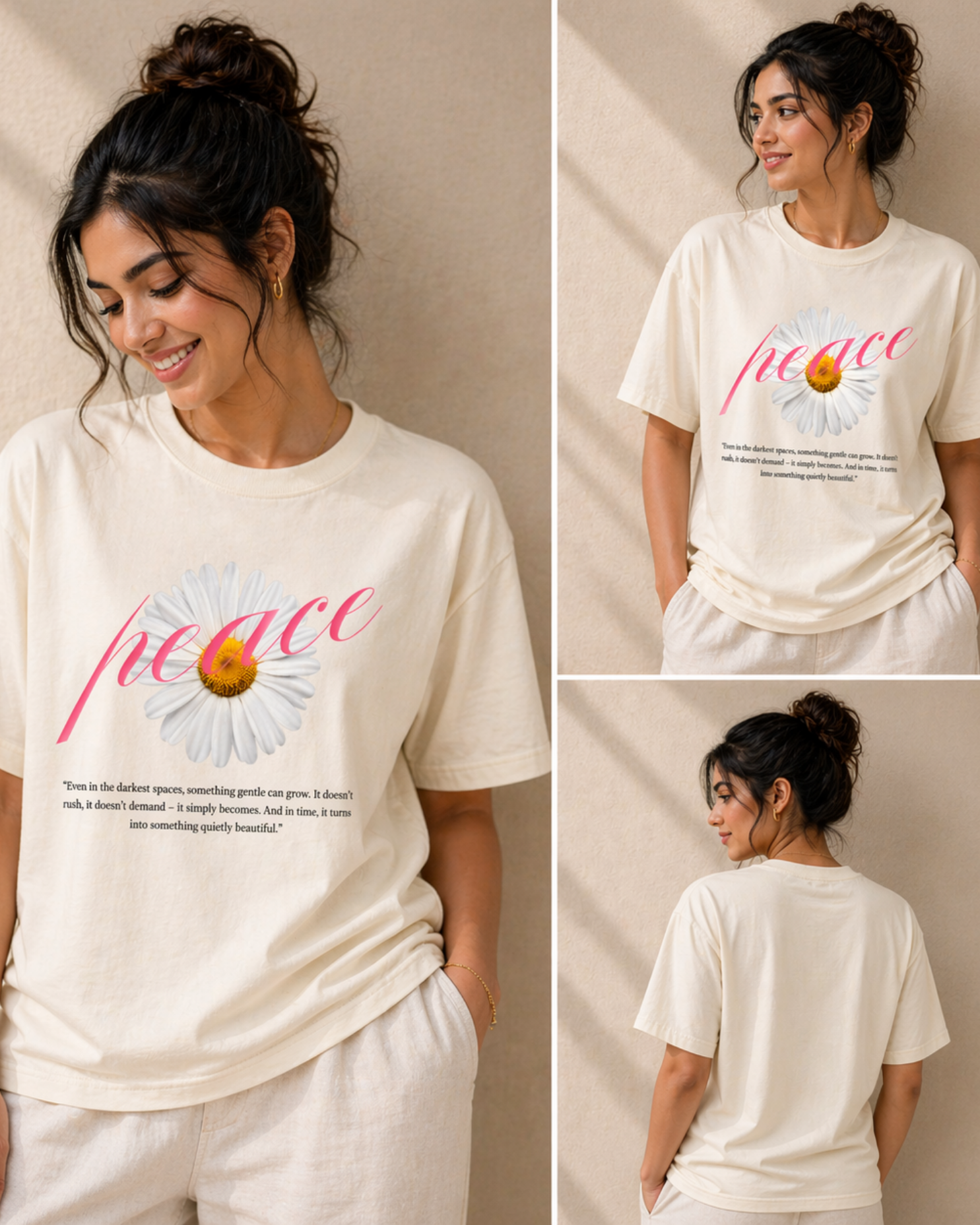 Peace Bloom Off-White