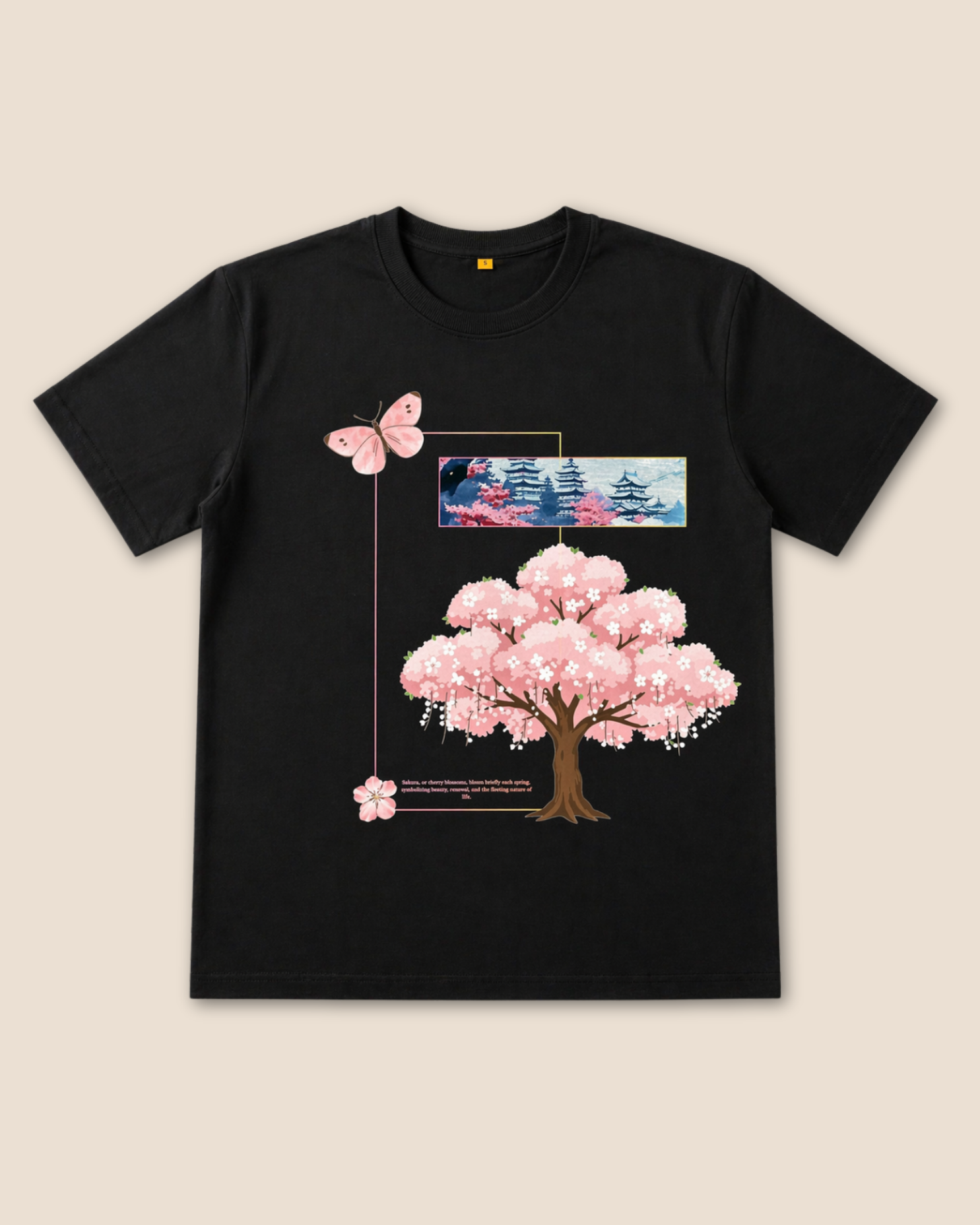 Sakura Frame Black
