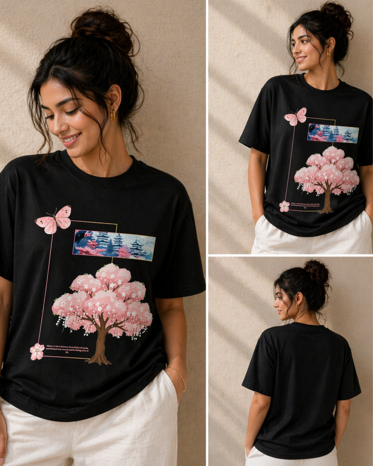 Sakura Frame Black