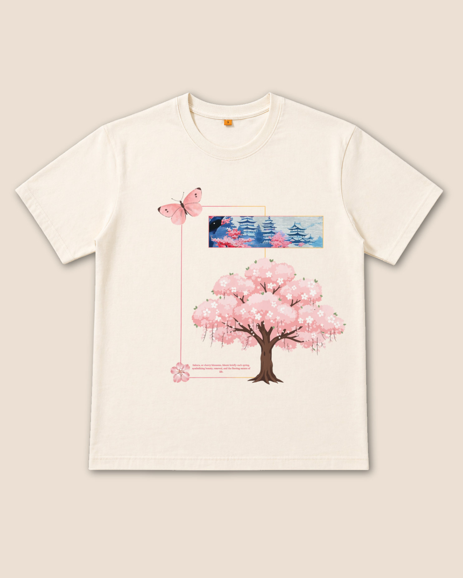 Sakura Frame Off-White