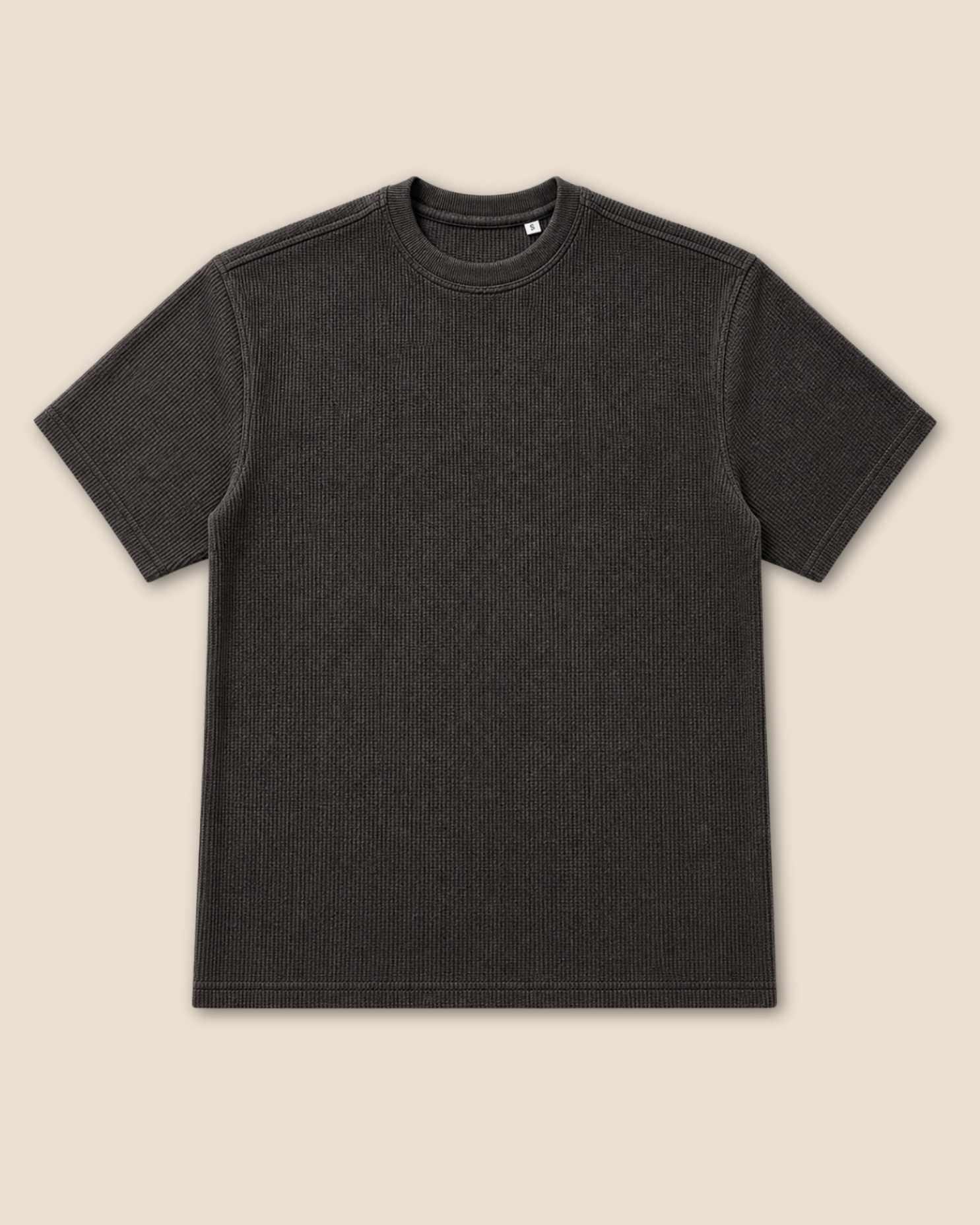 Grid Knit Black